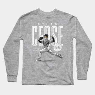 Dylan Cease Chicago W Card Long Sleeve T-Shirt